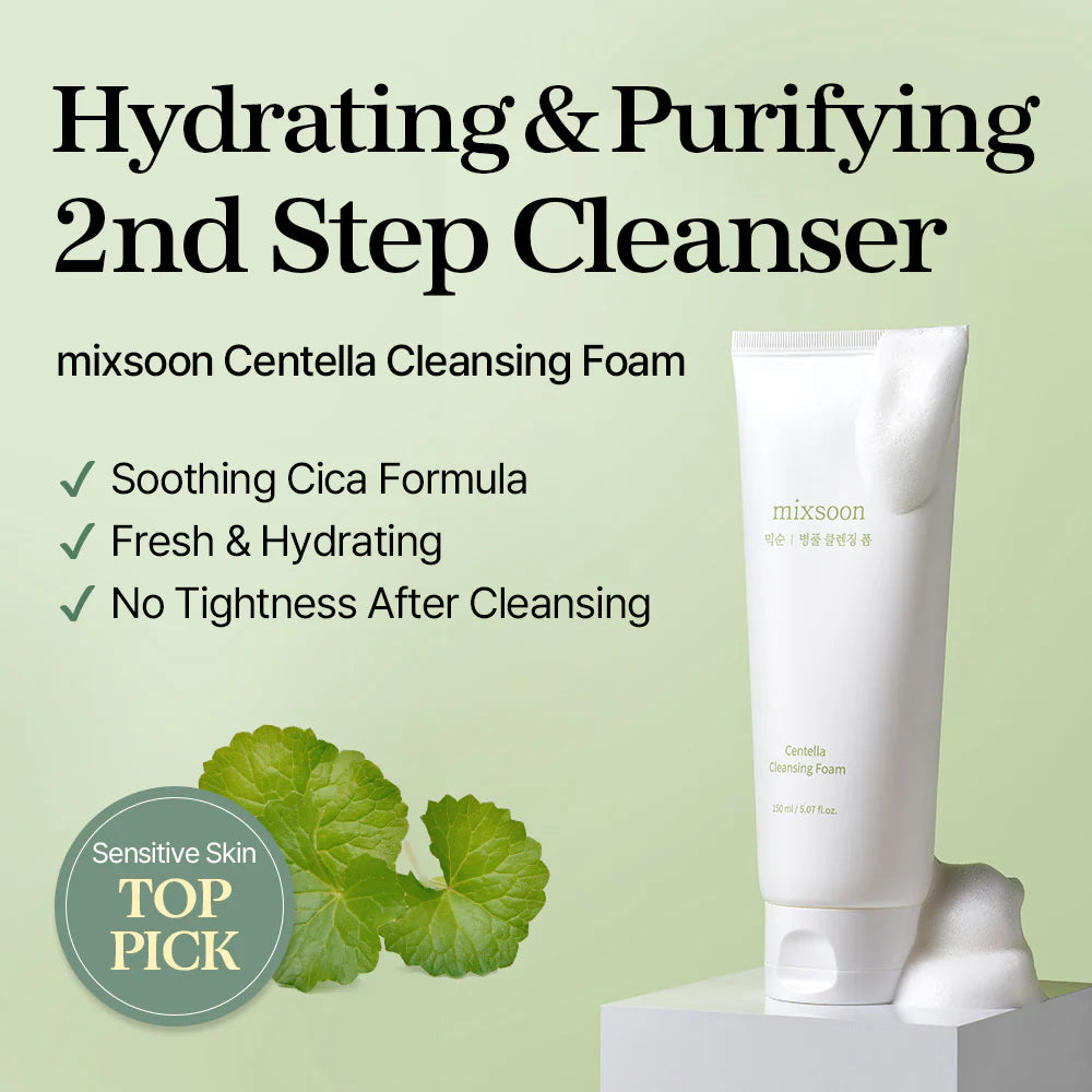 Mixsoon Centella Cleansing Foam 150 ml