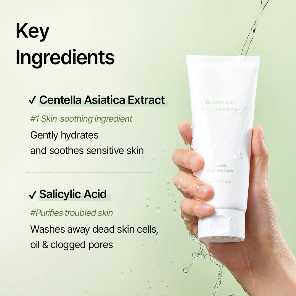 Mixsoon Centella Cleansing Foam 150 ml