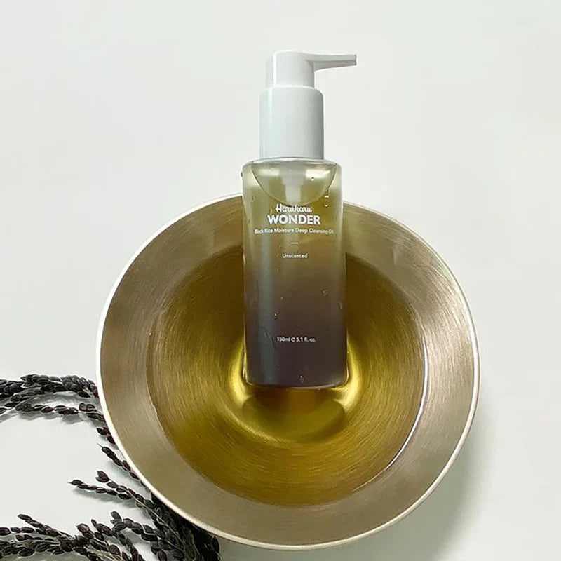 Haruharu Wonder Siyah Pirinç Nemlendirici Derin Temizleme Yağı 150ml