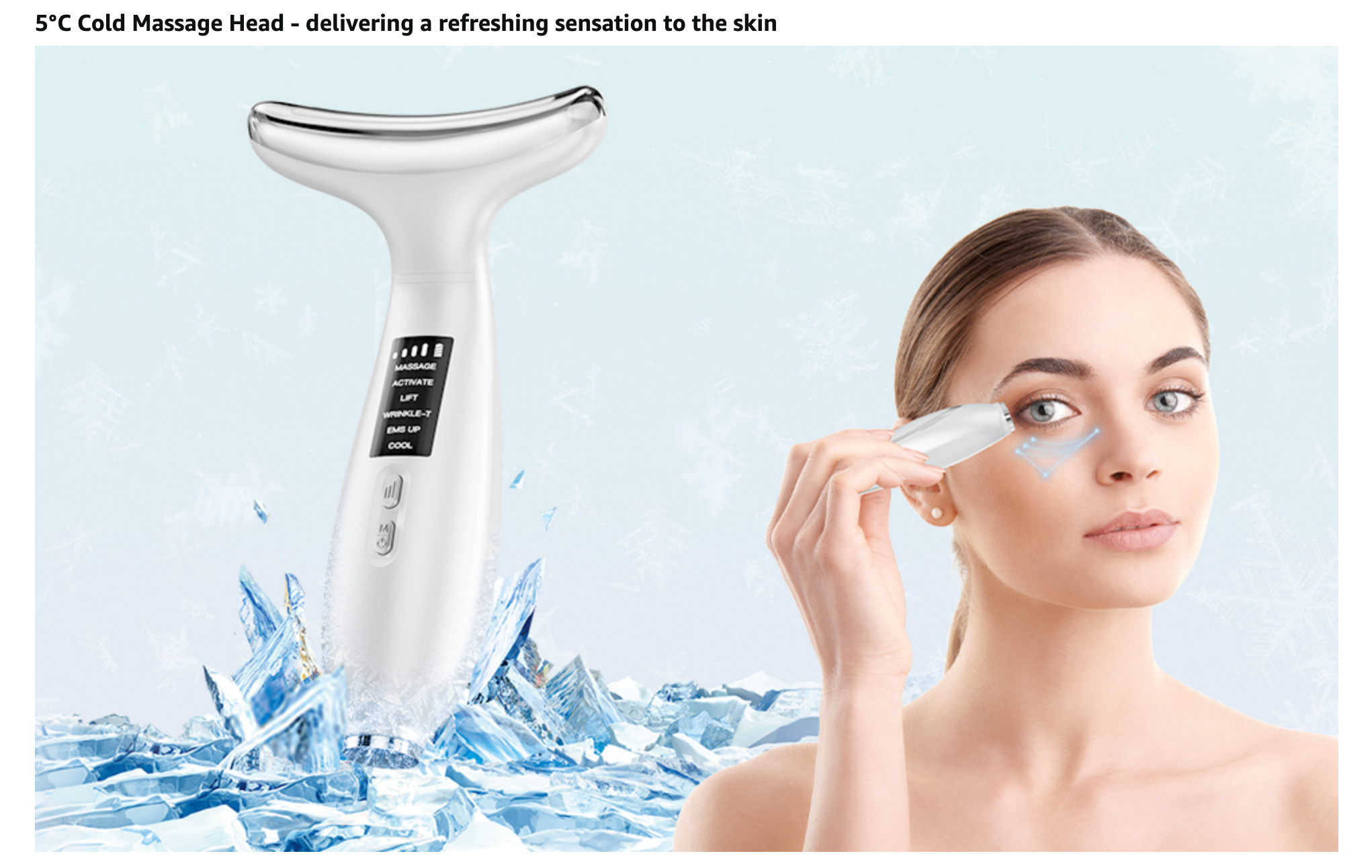 6-in-1 EMS Face Lifting Device – Anti-Aging & Skin Tightening