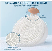 7-in-1 Facial Cleansing Brush – Waterproof & Rotating Exfoliator