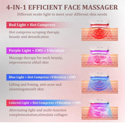 EMS Face Lifting Massager – LED & Heated Microcurrent Device
