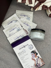 Glow & Calm Self-Care Set | Korean Jelly Sheet Mask + [IM]perfectionists Vegan Soy Candle